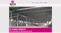 Desktop Screenshot of aarnaprojects.com